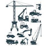 muurstickerset-bouwplaats