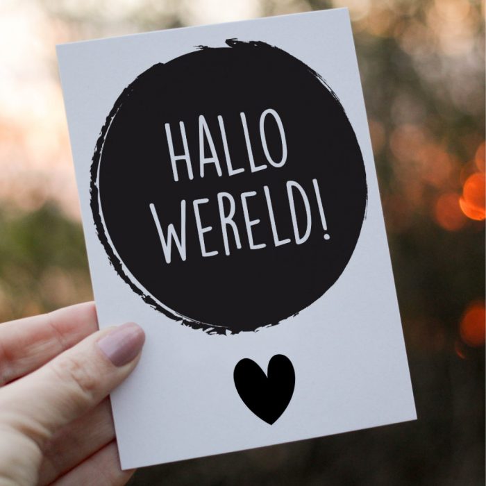 mijlpaalkaarten-zwart-wit