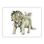 poster Dinosaursus | Triceratops