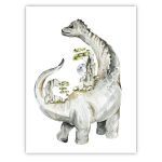 poster Dinosaursus | Brachiosaurus
