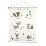 textielposter-bosdieren