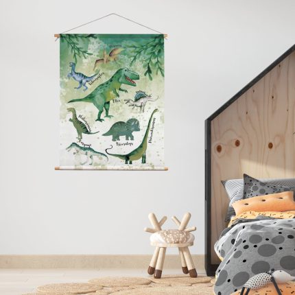 textielposter-dino-kidzstijl