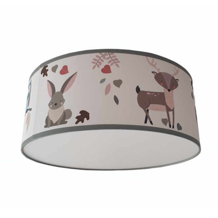 Plafondlamp bosdieren | herfsttint - Afbeelding 3