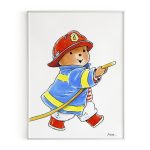 Poster Bobbi Beer Brandweer