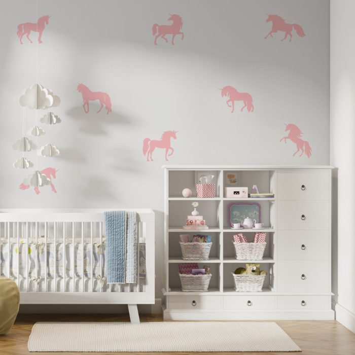 muurstickerset-eenhoorns-kidzstijl