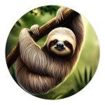 muurcirkel-luiaard-achtergrond