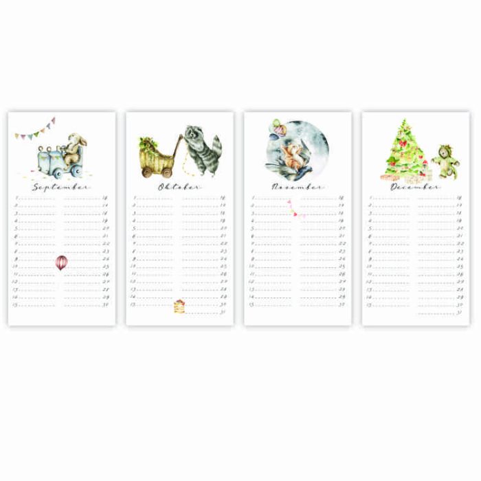 Verjaardagskalender Boswandeling - Afbeelding 3