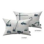 Kussen Op de Bouwplaats 50 x 30 cm