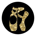 Muurcirkel Balletschoenen | Ø 40 tot 140 cm