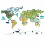 Muursticker Dierenwereld XXL