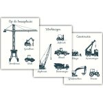 Posterset Op de Bouwplaats