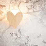 Houten Wandlamp Hart