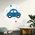 Behangcirkel Auto - Afbeelding 2