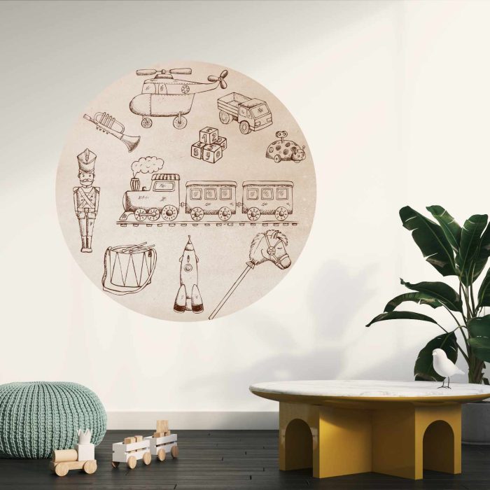 Behangcirkel Toys - Afbeelding 2
