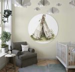 Behangcirkel Tipi | Ø 40 tot 140 cm - Afbeelding 2