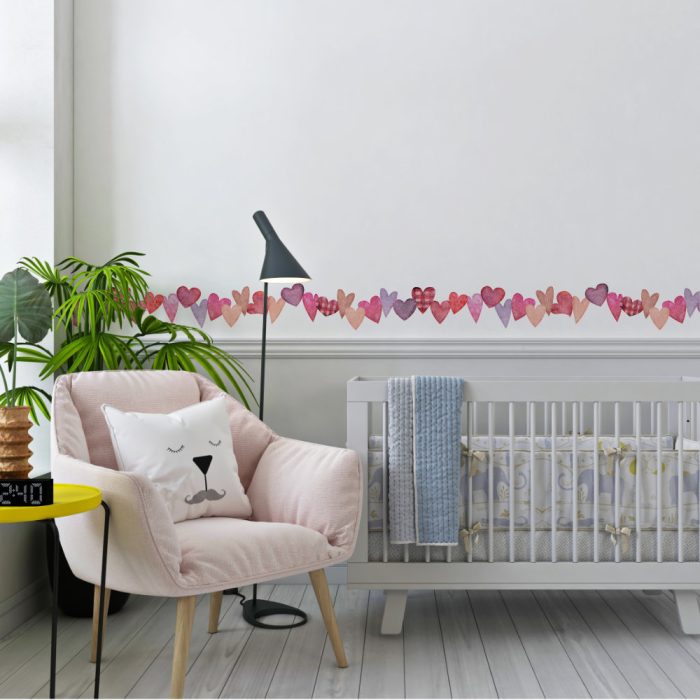 Muurstickers Hartenlijn - Afbeelding 2