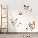 Muurstickers Kippen - Afbeelding 2