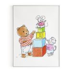 Poster Bobbi Beer Blokken