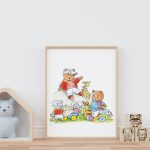 Poster Bobbi Beer Zandbak - Afbeelding 2