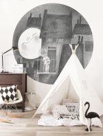 Behangcirkel Moonlight - Afbeelding 2