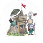 Behangcirkel Little Lord