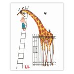 Behangpaneel Giant Giraffe | 142.5 x 180 cm