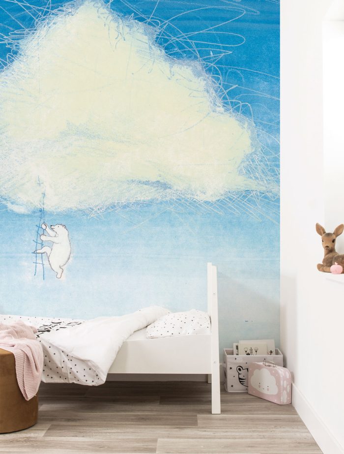 Fotobehang Climbing The Clouds | wandvullend - Afbeelding 2