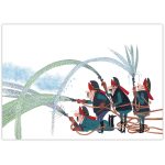 Fotobehang Fire Brigade | wandvullend