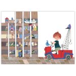 Fotobehang Red Tow Truck II | wandvullend