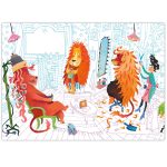 Fotobehang Lion's haircut | wandvullend