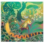 Fotobehang Hunting Tiger | wandvullend