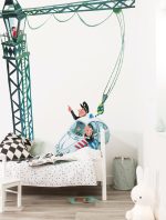 Fotobehang Cranedriver | wandvullend - Afbeelding 2