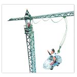 Fotobehang Cranedriver | wandvullend