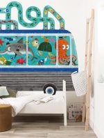 Fotobehang Octobus | wandvullend - Afbeelding 2