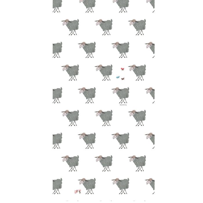 Behang Fiep Westendorp Schaapjes | 97.4 x 280 cm - Afbeelding 1
