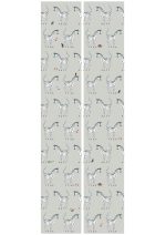 Behang Fiep Westendorp Zebra | Grijs | 97.4 x 280 cm - Afbeelding 3