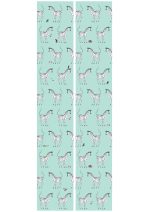 Behang Fiep Westendorp Zebra | Mint | 97.4 x 280 cm - Afbeelding 3