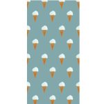 Behang Fiep Westendorp IJsjes | Petrol | 97.4 x 280 cm