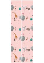 Behang Fiep Westendorp Dierenmix | Roze | 97.4 x 280 cm - Afbeelding 3