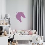 Muursticker Paardenhoofd - Afbeelding 2