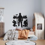 Muursticker Brandweermannen - Afbeelding 2